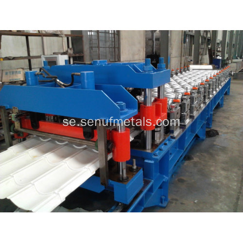 Step Tile Roll Forming Machine